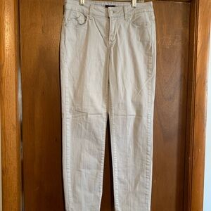 NYDJ Women's Skinny Jeans in light gray Sz 4 Made in the USA Not your Daughters